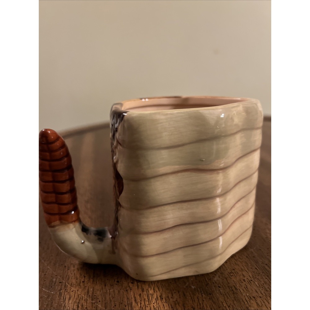 Graham American Legacy Coiled Rattlesnake Inside Tea Coffee Mug Snake Cup 4x4" - Picture 3 of 7